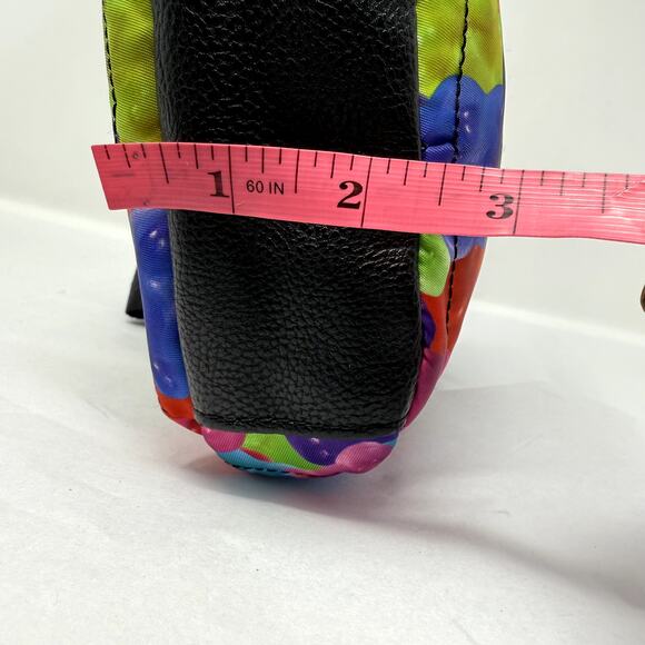 Betsey Johnson Gummy Bear Print Crossbody Bag Colorful Quilted Shoulder Purse - Picture 6 of 10